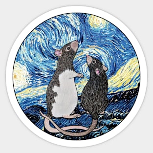 Version 3 "From the heavens, Came a Rat" Sticker